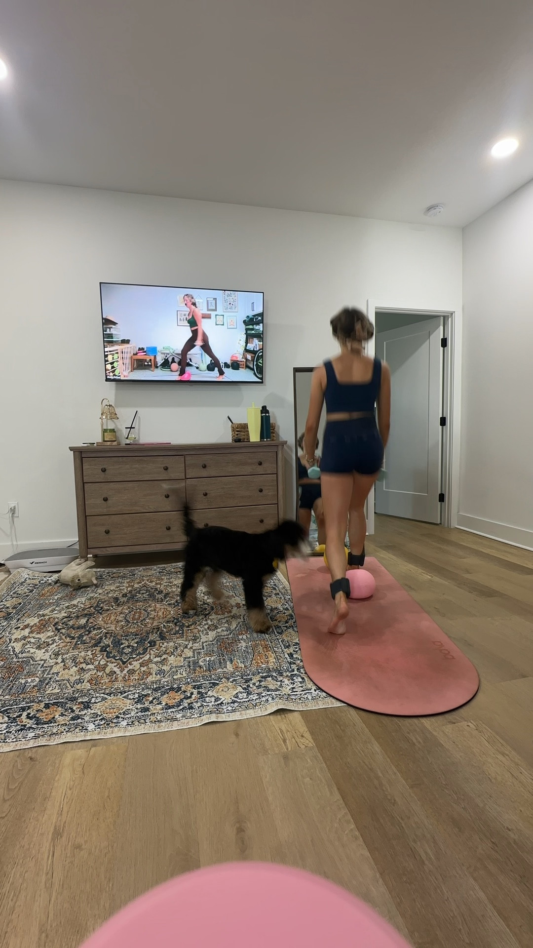 MY workout set is probably four years old at this point it’s from @freepeople @fpmovement it’s the good karma running shorts and the good karma square neck sports bra size XS/S. 

My workout and workout gear for my daily workout. I take pilates classes from @lexfish on Instagram she has a whole online platform and membership! Most of my pilates gear and tools are from Bala. Bala use code SLOANE15. 
#workoutgear #workoutwear #pilates #ootd #outfit #athleticwear #athleticoutfit #bikershorts #sportsbra #pilatesoutfit #athleisure #bala #pilatesworkout #pilateslovers #pilatestiktok #balabangles

#LTKActive #LTKfitnessgoals #LTKmorningroutine