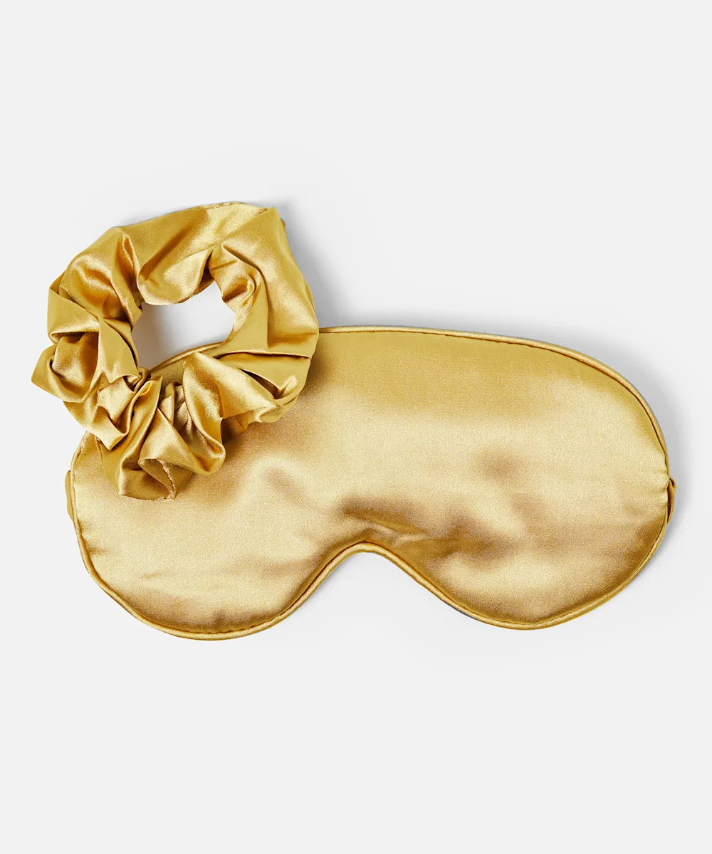 Satin Sleep Mask and Scrunchie Set | Beauty Bay