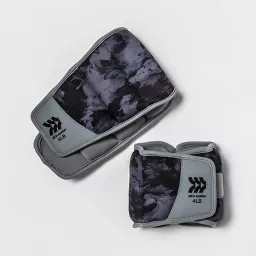 Ankle Weights Anti-microbial 4lbs 2pc - All In Motion™: Adjustable Neoprene Pair | Target