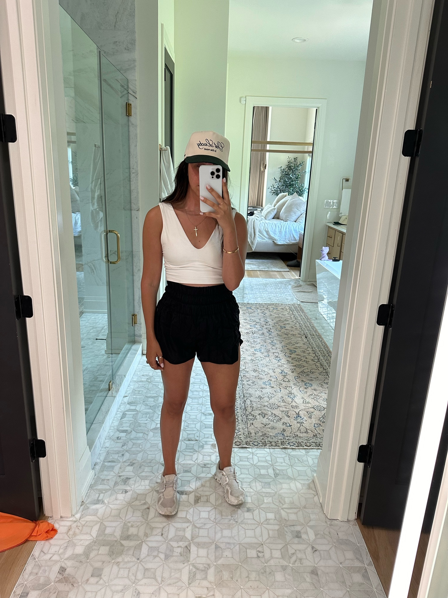 Shorts: medium 

The waist is my favorite thing about these free people shorts. It’s thick and cinched so flattering. They are on the shorter side though so I would size up. 

#LTKstyletip #LTKfitness