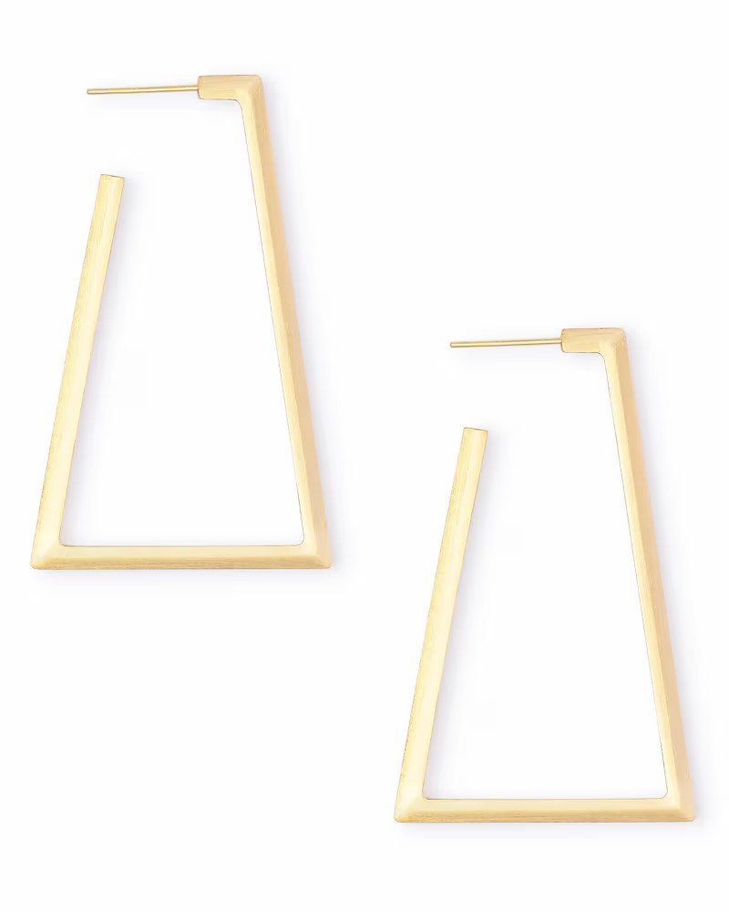 Easton Hoop Earrings in Gold | Kendra Scott