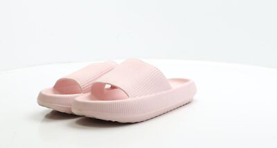Primark Womens Pink Rubber Slider Sandal UK 7 EU 40 | eBay UK