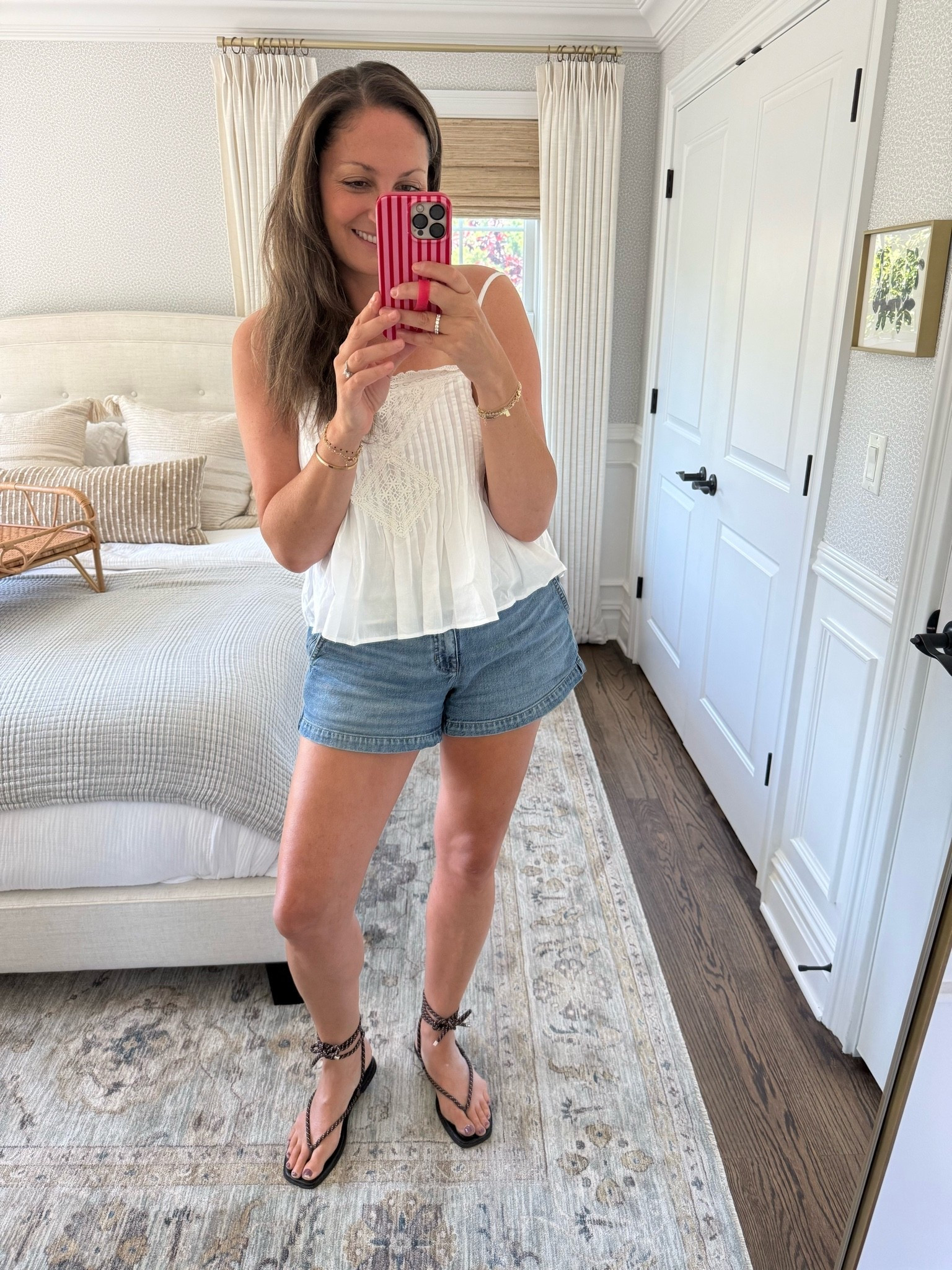 This summer top from LOFT is another must.!! So ligthweight, pretty, affordable. Add it to your cart asap! I’m wearing a medium.

#LTKSaleAlert #LTKdayinmylife #LTKootd