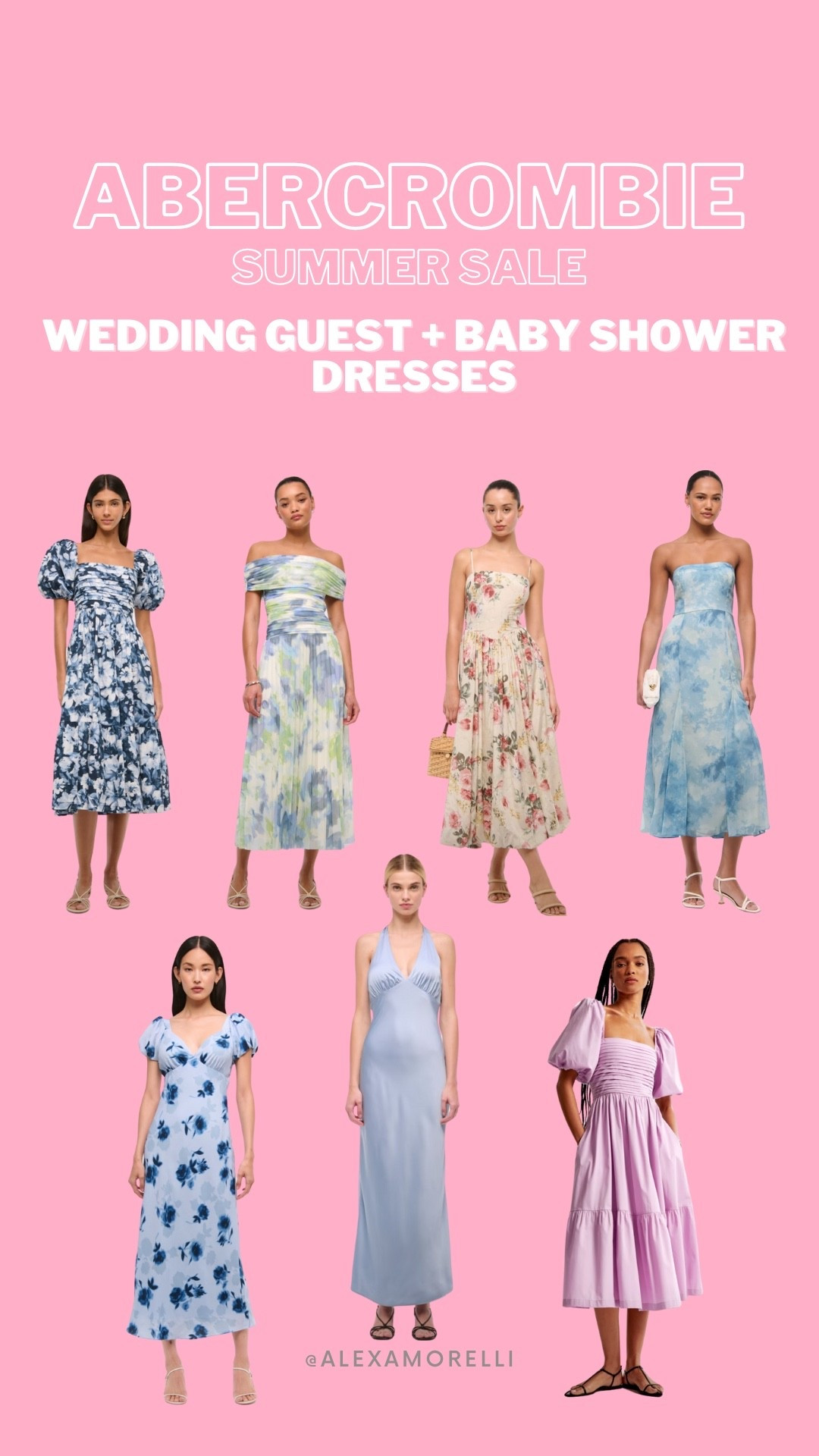 Abercrombie summer sale - all
of these dresses are 20%-50% off!  
Wedding guest dresses 
Baby shower dresses 
Abercrombie sale 


#LTKSaleAlert #LTKWedding #LTKBump