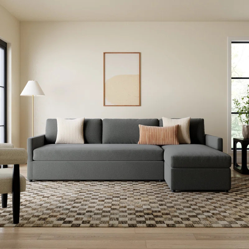 Damari 2 - Piece Upholstered Chaise Sectional | Joss & Main