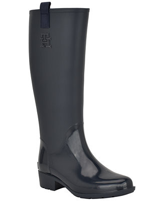 Tommy Hilfiger Women's Karissa Pull-On Rain Boots - Macy's | Macy's