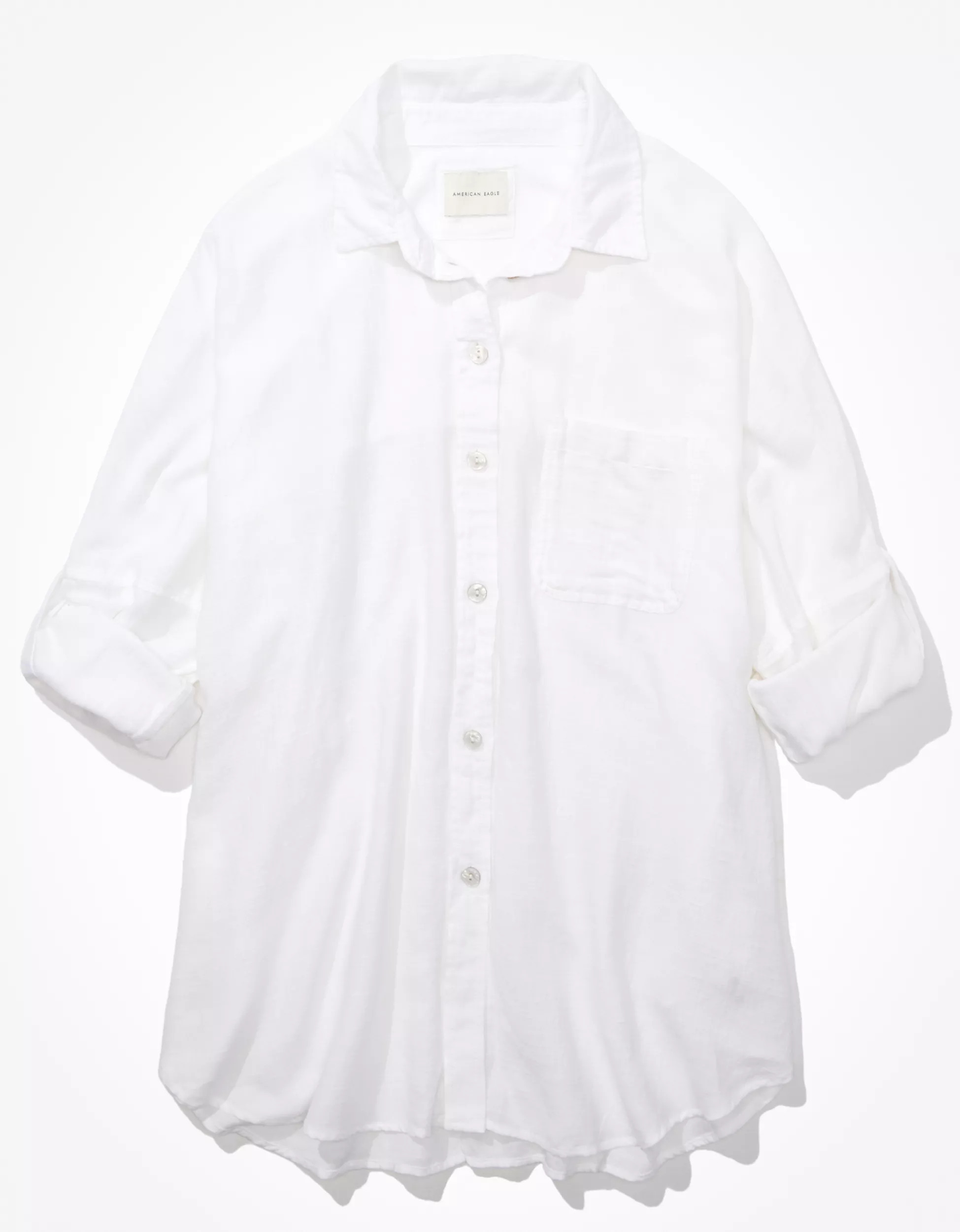 AE Go Big Oversized Shirt | American Eagle Outfitters (US & CA)