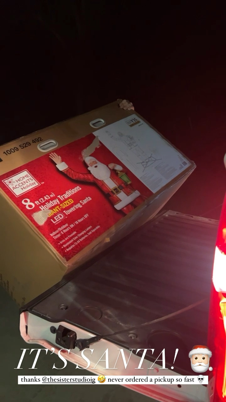 8 feet tall - the man himself! 🎅🏻✨🌲 tis the season! 

Santa / Home Depot finds / outdoor decor / Christmas / life size Santa / Holley Gabrielle 

#LTKSeasonal #LTKHoliday #LTKhome