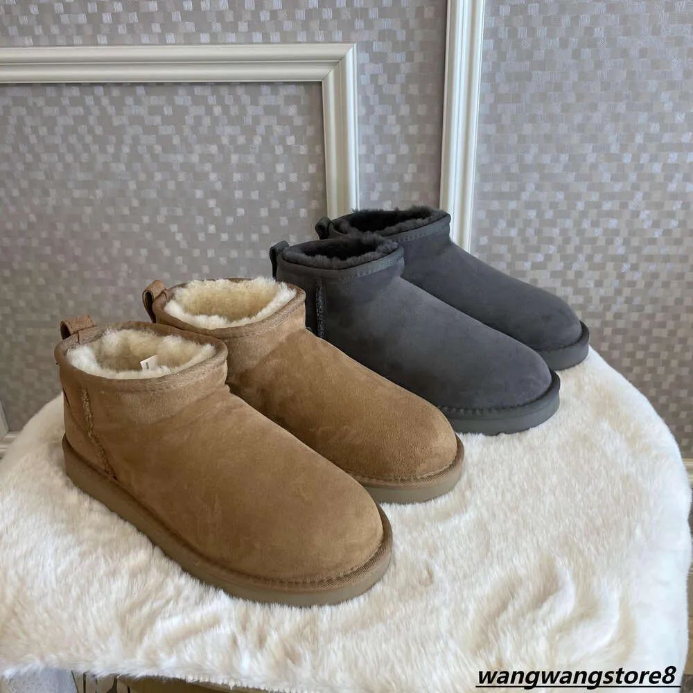 Brand Designer Snow Boots Cotton Slippers Platform Fur Slipper Women Tazz Slides Classic Warm Min... | DHGate
