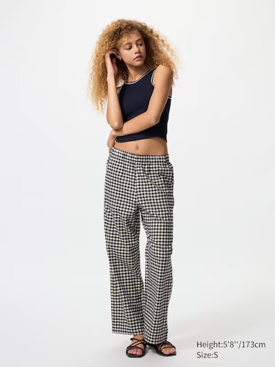 Flannel Pants | Gingham | UNIQLO (US)