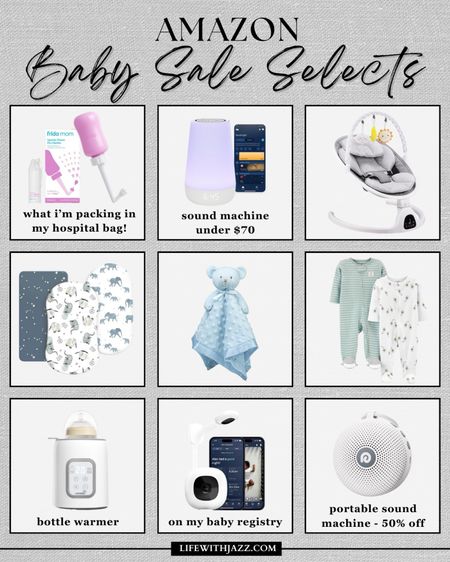 Rounding up some baby selects that are on sale at Amazon! 

Baby / Amazon / pregnancy / maternity / sound machine / hatch / baby toys / baby clothes / bottle warmer 

#LTKSaleAlert #LTKBaby