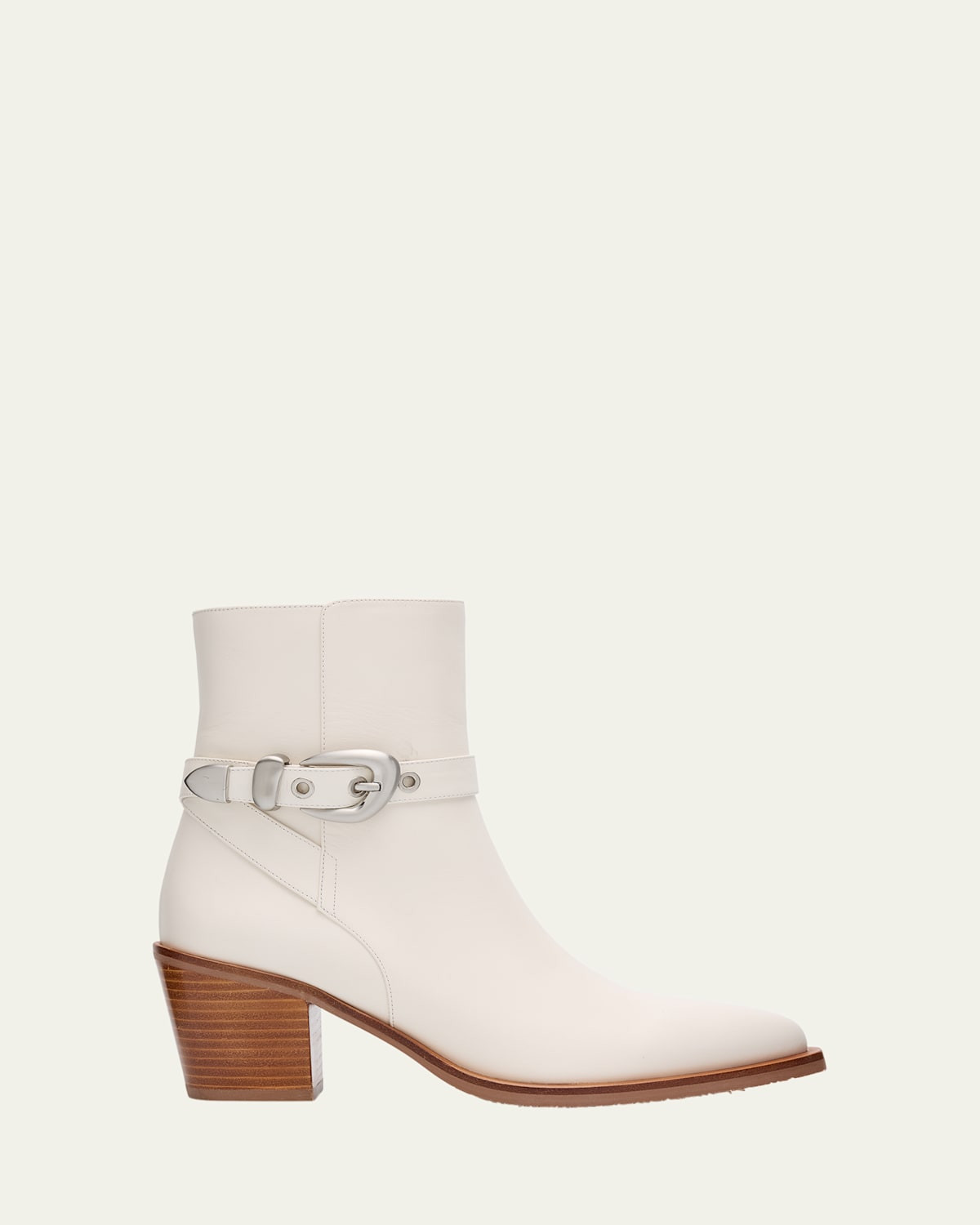 Maven Leather Western Booties | Bergdorf Goodman