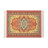 Beautiful Oriental Rug Style Mousepad, Beige Miniature Carpet Computer Mouse Pad, Rectangular, No... | Amazon (US)