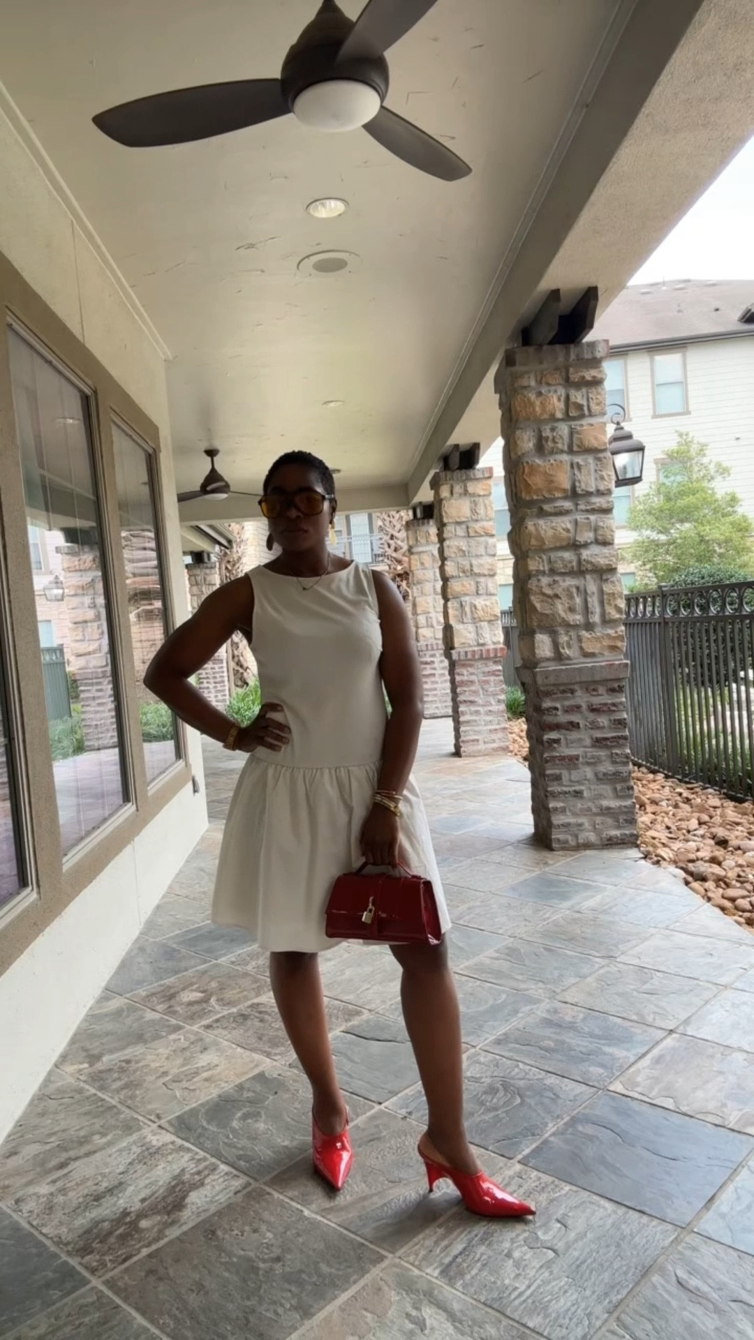 The spring dress you throw on and instantly look put together ✔️

If you’ve been searching for spring dresses that are easy, flattering, and look expensive without trying… this is it

Lightweight, feminine, and perfect for brunch, day dates, spring events, and everyday wear

I elevated it with a pop of red for that effortless but standout look

✨ This is one of those go-to spring outfits you’ll keep reaching for

⚡️ Spring dresses like this sell out fast every season
I linked this one + similar options in my LTK

👉🏾 Shop it now before your size is gone

💛 Follow me on LTK for affordable, effortless outfits that look elevated
💾 Save this for your next spring outfit idea