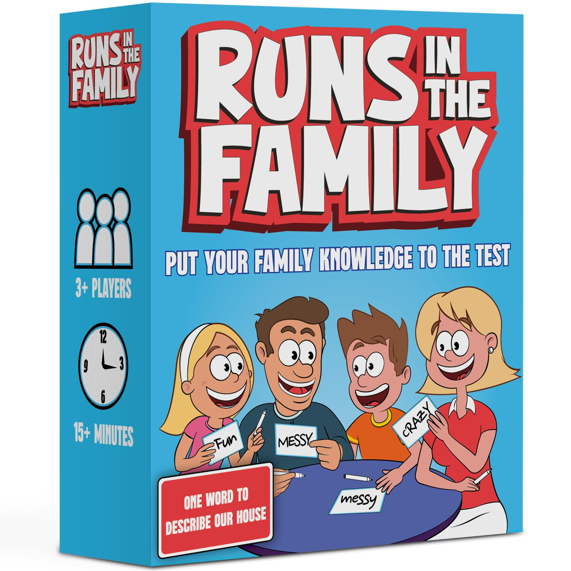 Runs in The Family: Fun Board Games for Family Night - Think Like Your Fam Would - Games for Kids... | Amazon (US)