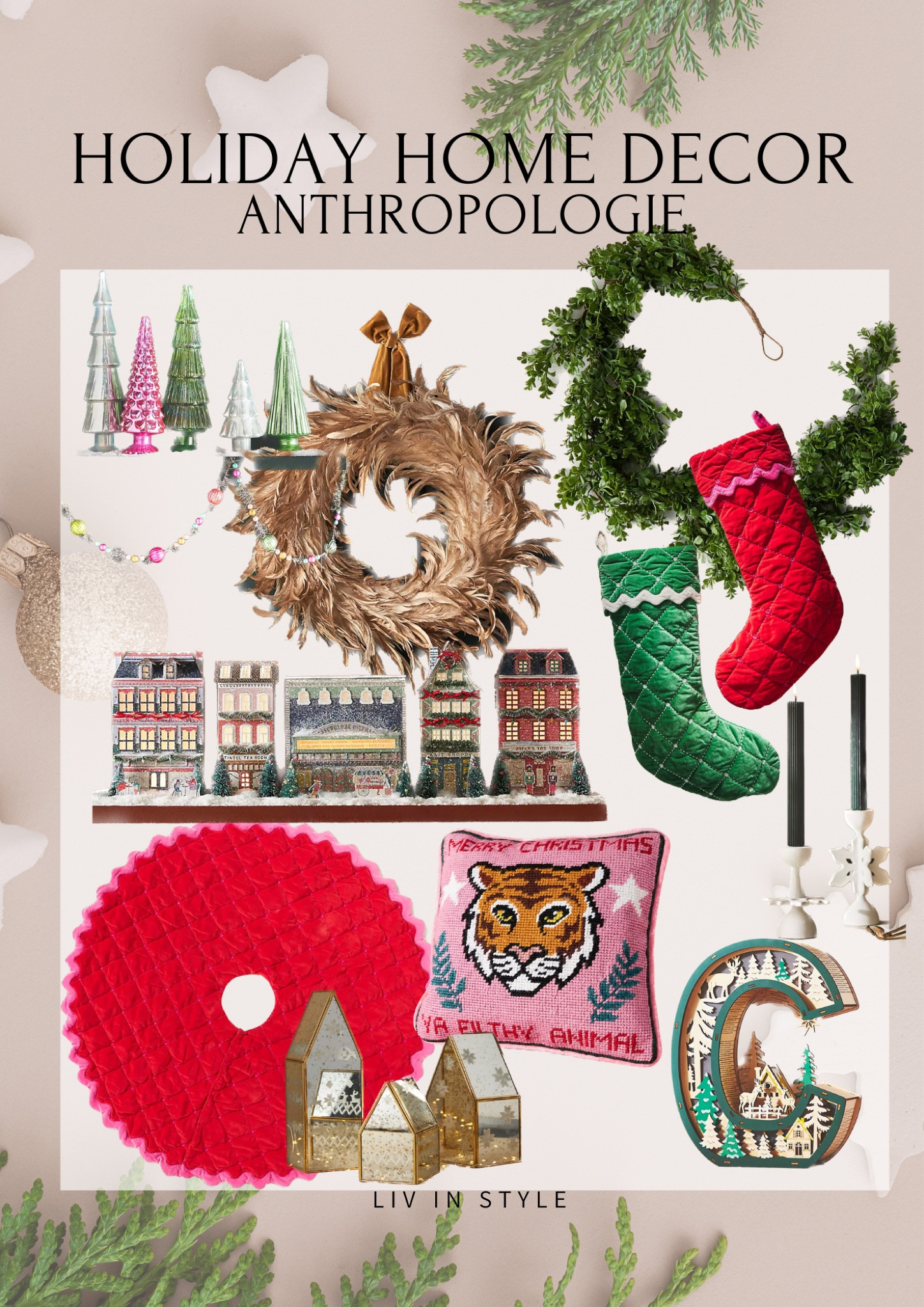 Anthropologie holiday decor

#LTKSeasonal #LTKHoliday #LTKHolidaySale