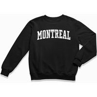 Montreal Sweatshirt Canada Crewneck/College Style Sweatshirt Vintage Inspired Sweater | Etsy (US)