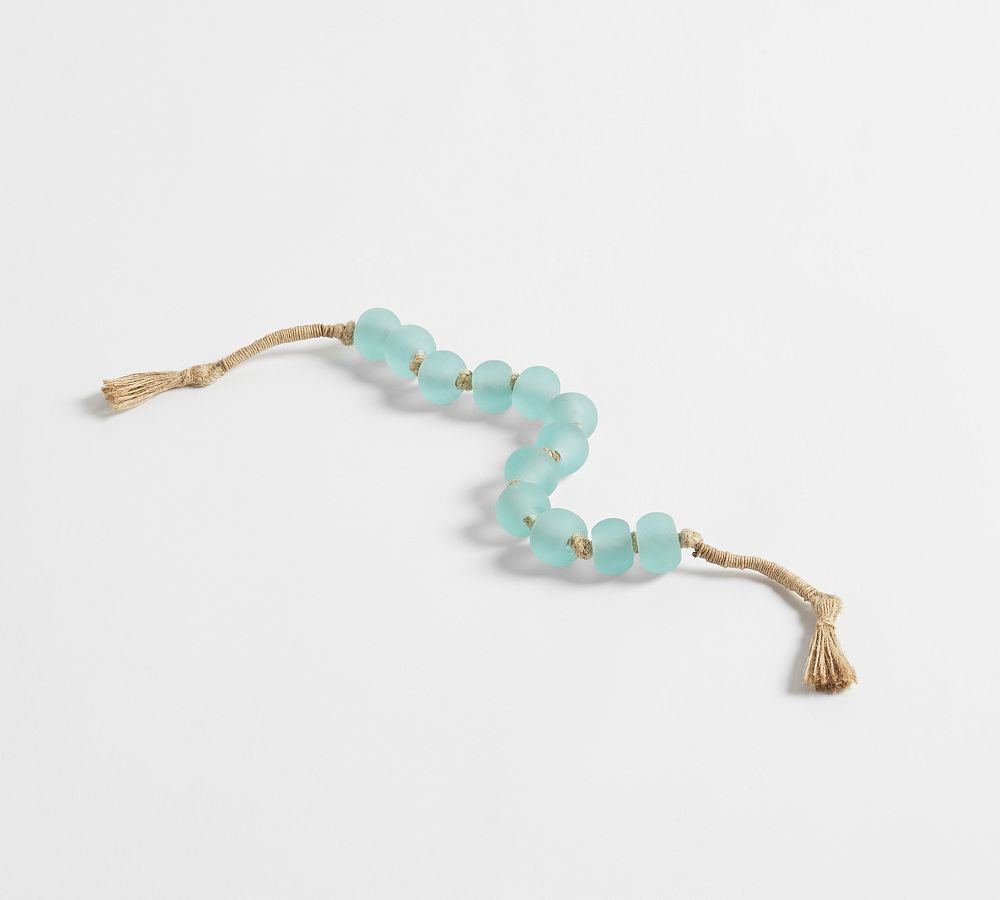 Handcrafted Cast Glass Beaded Rope | Pottery Barn (US)
