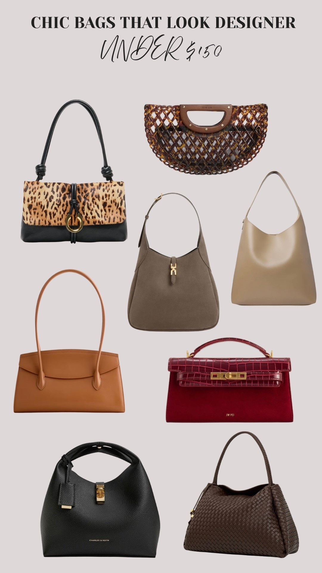 Chic Bags That Looks Designer - Under $150 #lachiccouture

#LTKootd #LTKTravel #LTKWorkwear