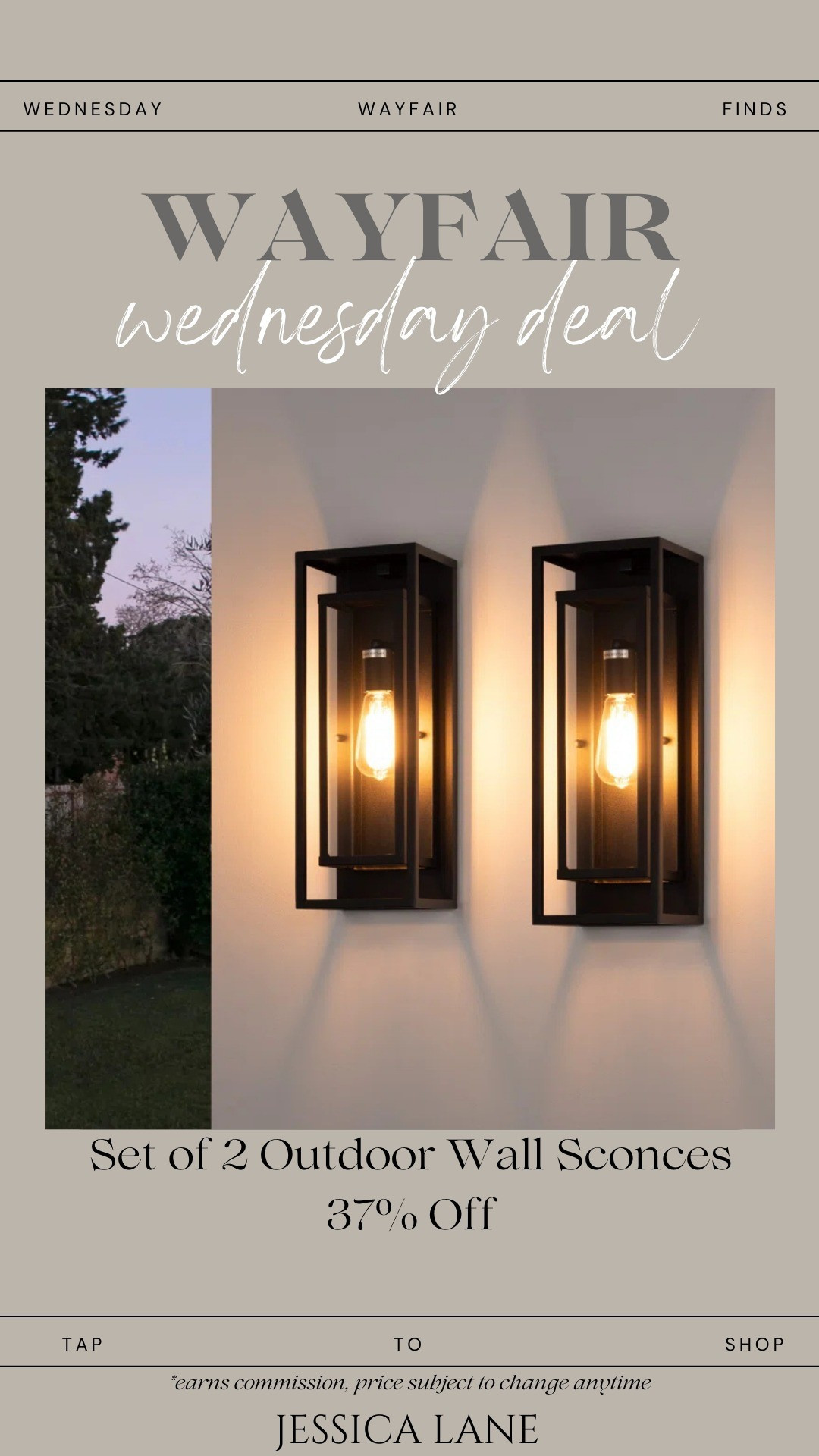 Modern outdoor wall sconces in matte black are a simple way to update exterior lighting with a sleek, timeless look. #outdoorlighting #wayfairfinds

#LTKSaleAlert #LTKHome