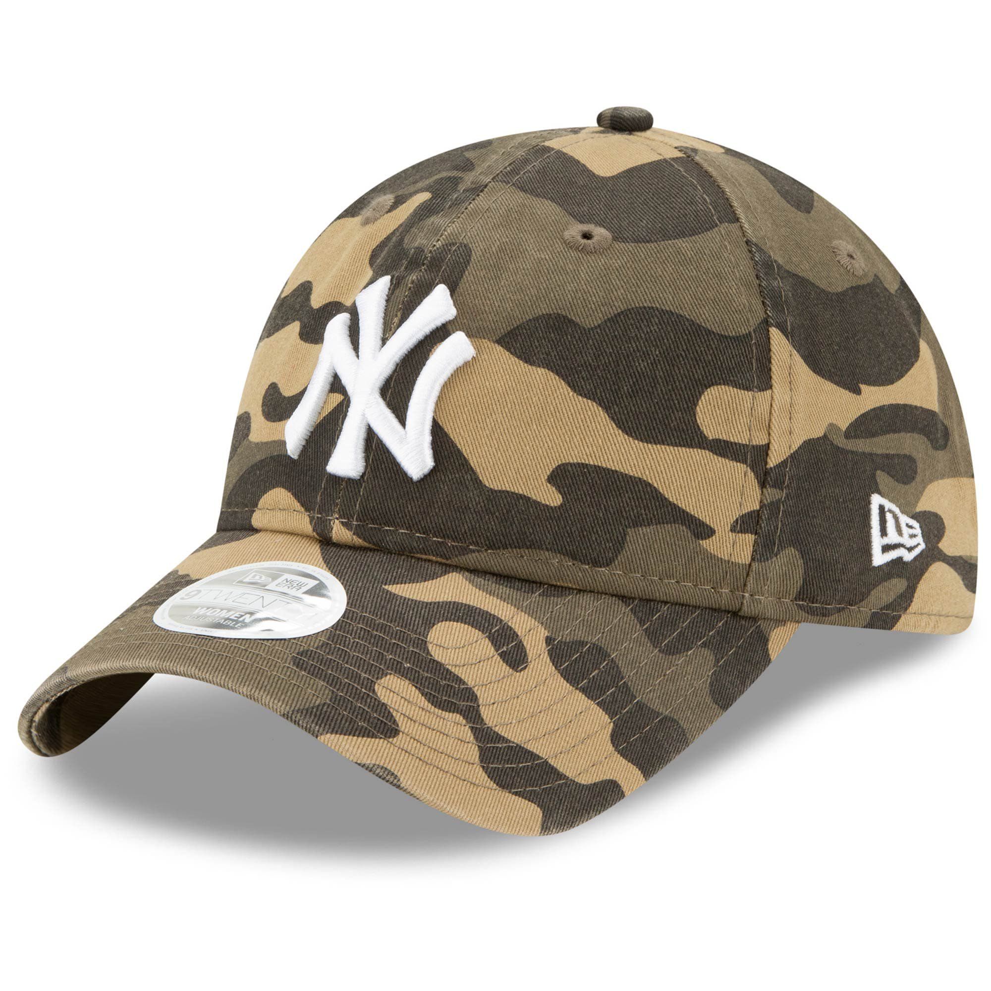 New York Yankees New Era Women's Tonal Core Classic 9TWENTY Logo Adjustable Hat - Camo - OSFA | Walmart (US)