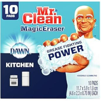 Mr. Clean Magic Eraser, Bathroom, Shower, and Shoe Cleaner with Febreze Lavender Scent, Cleaning Pad | Amazon (US)