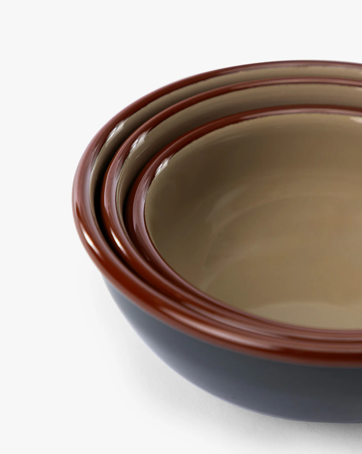 Charles Enamel Bowls (Set of 3) | McGee & Co. (US)