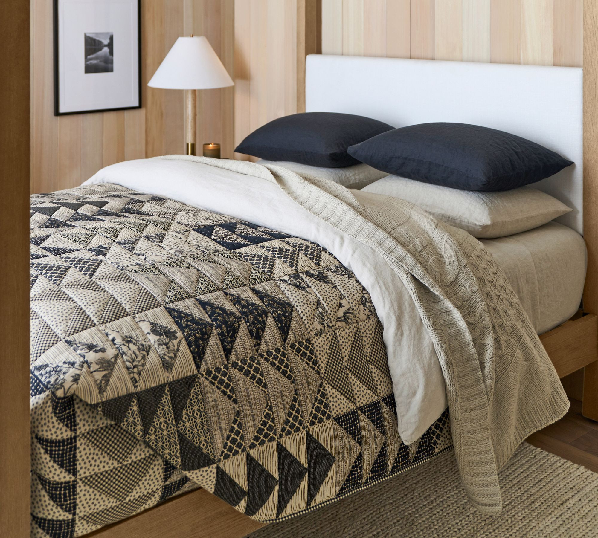 Sawyer Handcrafted Reversible Quilt | Pottery Barn (US)