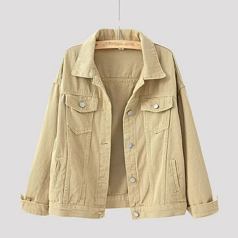 LYXSSBYX Women Long Sleeve Shacket Jacket Hot Sale Clearance Women Spring and Autumn Coats Warm S... | Walmart (US)