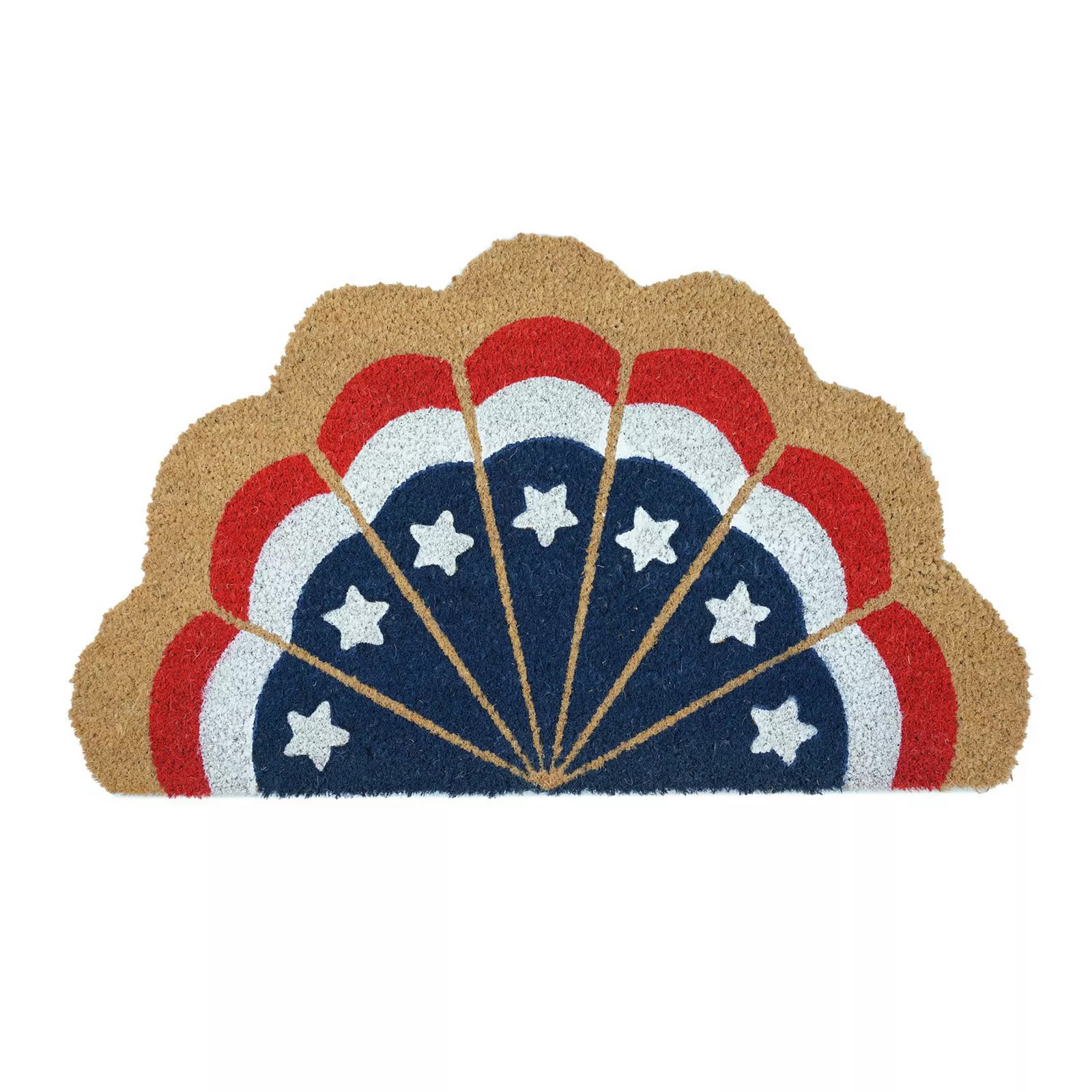 Celebrate Together™ Americana Bunting-Shaped Coir Doormat | Kohl's