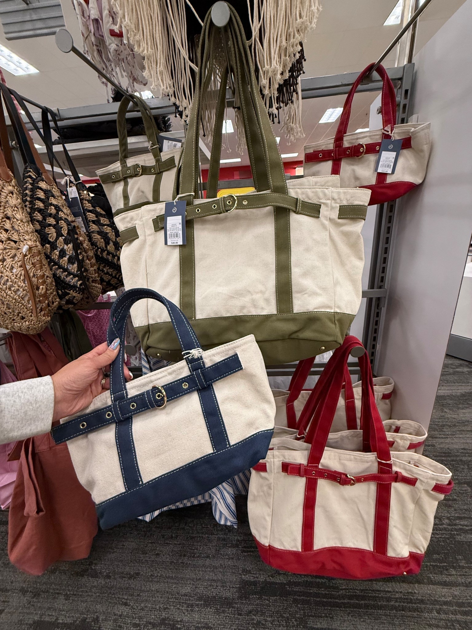 How adorable are these canvas totes from target! They be perfect mom beach/pool bags! 

#LTKTravel #LTKMothersDay #LTKmomlife