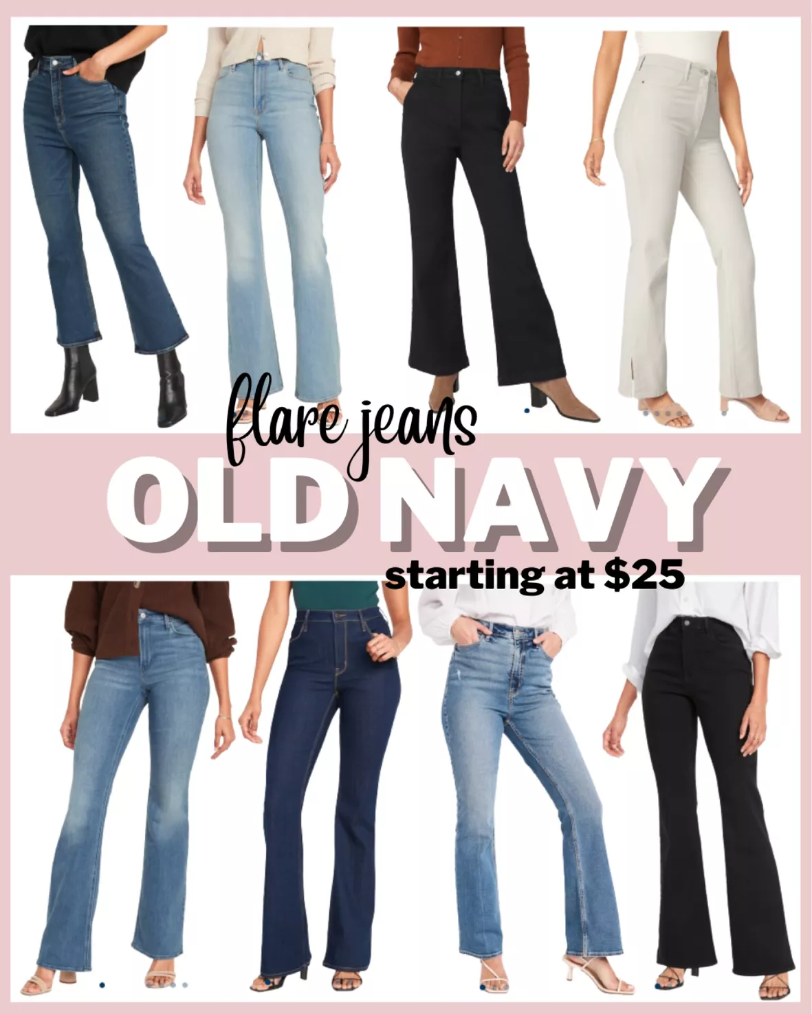 High-Waisted Wow Flare Jeans curated on LTK
