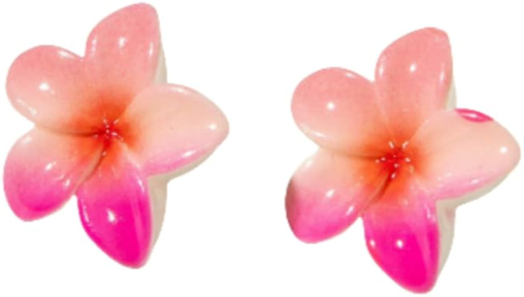 Summer Floral Resin Earrings - Vibrant Plumeria Designs, Lightweight & Perfect for Beach & Casual... | Amazon (US)