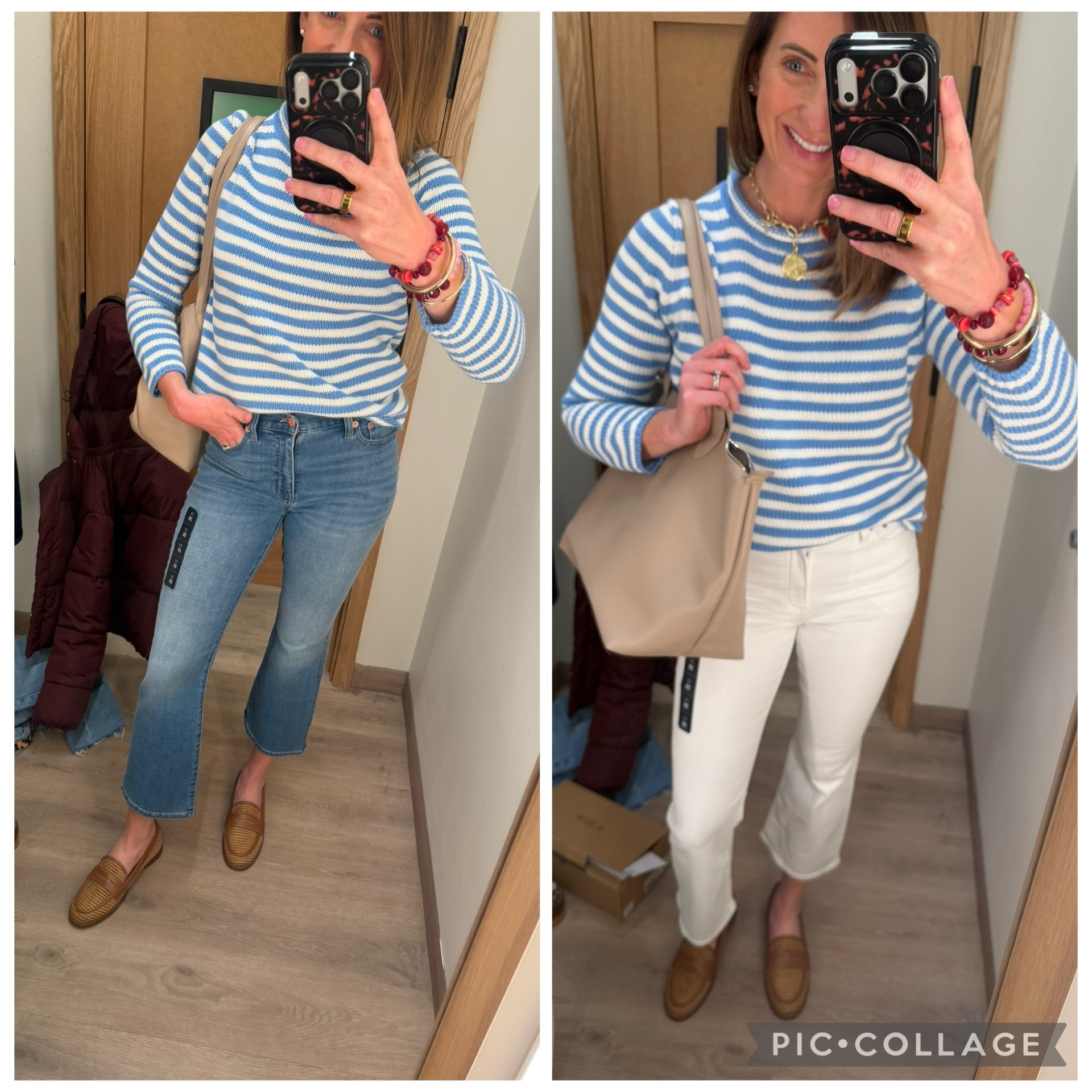 Loving these flared cropped denim!! Bonus they are on sale rn!

#LTKdayinmylife #LTKSeasonal #LTKOver40