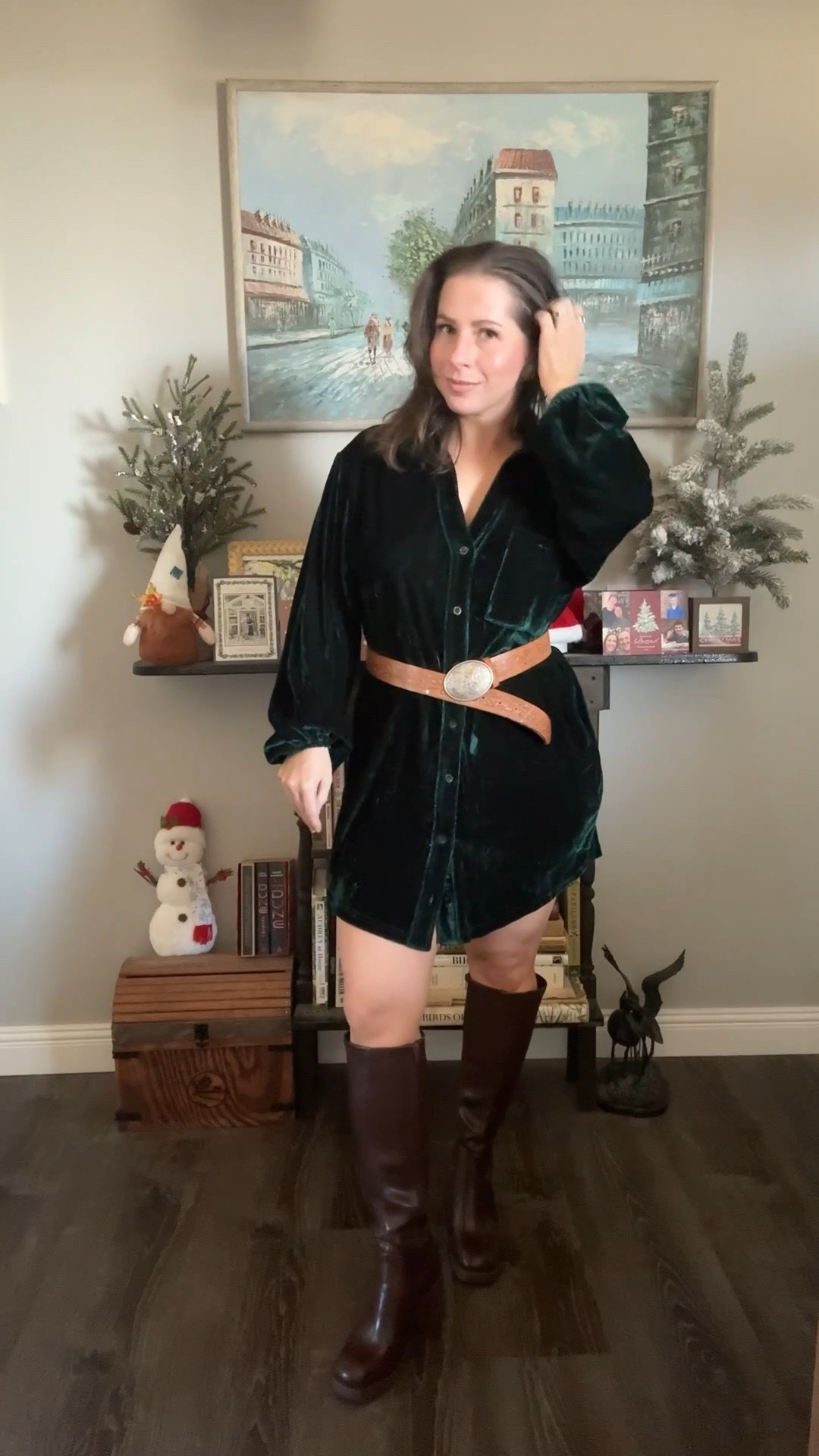 Wearing this on Christmas Day! 

#LTKootd #LTKHoliday #LTKFindsUnder100