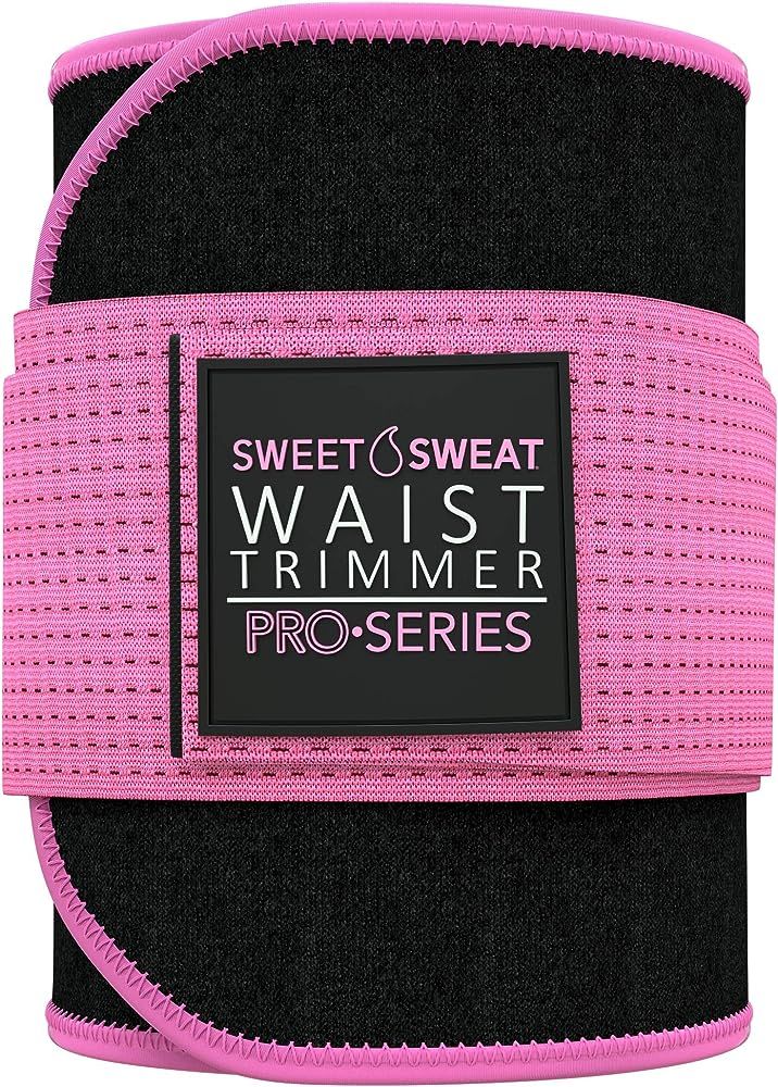 Sweet Sweat 'Pro-Series' Waist Trimmer with Adjustable Velcro Straps | Amazon (US)