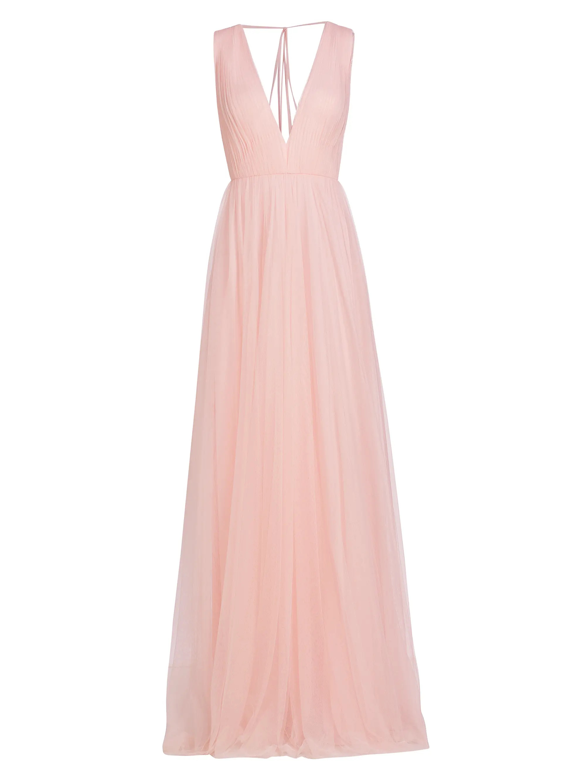 Vias Pleated Tulle Gown | Saks Fifth Avenue