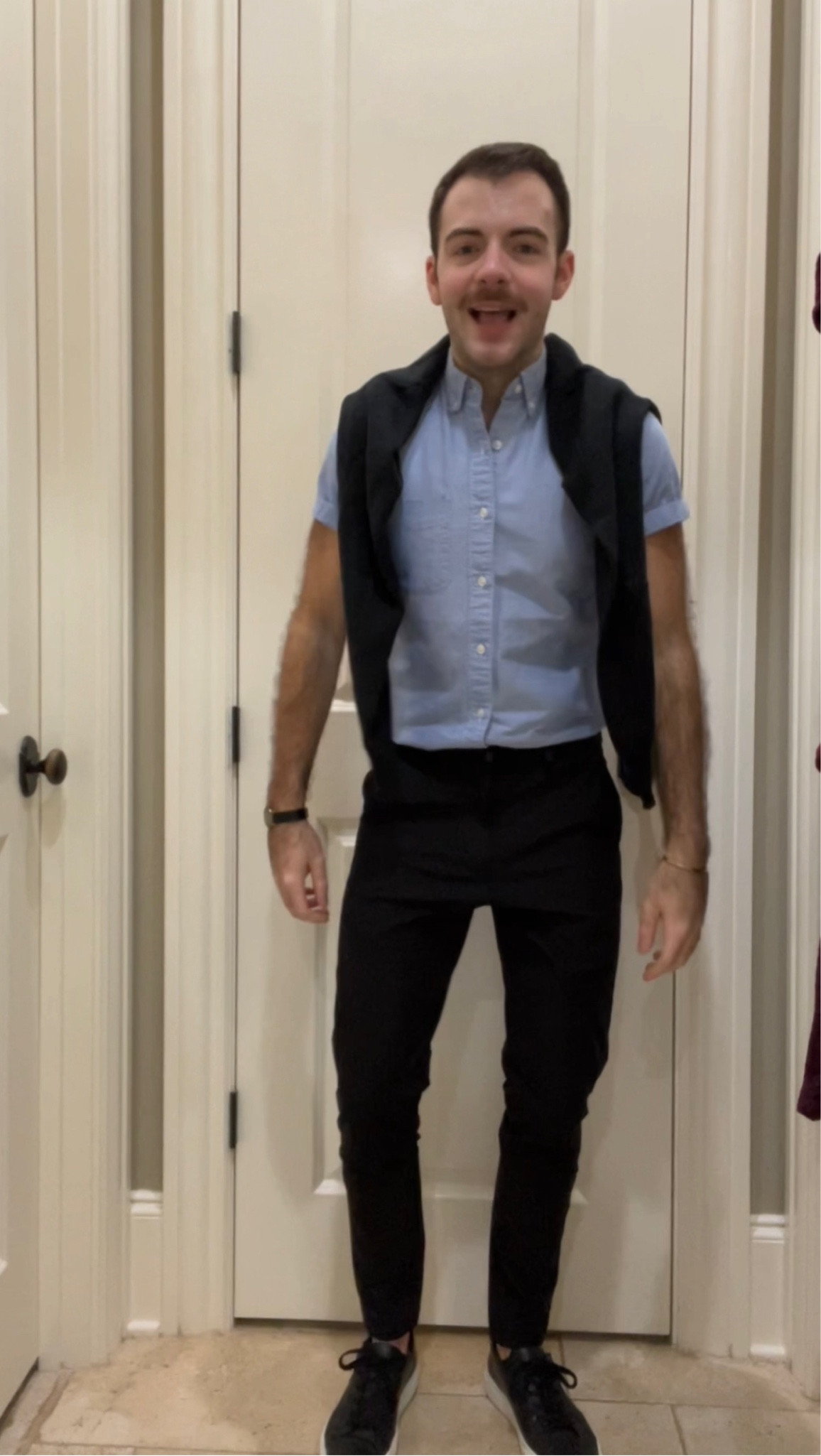 GRWM, 03-04-23, a spring brunch fit. Can be casual, preppy, or dressy. Includes a sweater draped on shoulders in case it gets cold  

#LTKshoecrush #LTKmens
