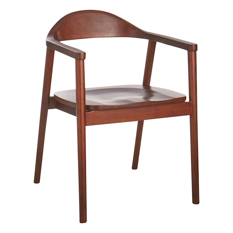 Crosby St. Bishop Dining Chair, Brown | At Home
