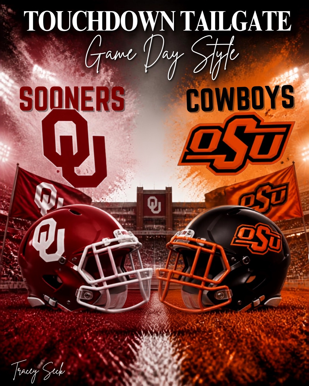 🏈 Touchdown Tailgate: Game Day Style

Sooner or Cowboy, game day is your excuse to have a little fun with fashion! ❤️🧡

I’m kicking off my new Touchdown Tailgate series with game-day style for both OU + OSU.

And we’re just getting started! 👗🏈

Tap to shop these looks + follow along for tailgate recipes, game-day finds, essentials, men’s style & more!

Which team are you? 🔴 OU or 🟠 OSU?

#TouchdownTailgate #GameDayStyle #OklahomaFootball #OklahomaSooners #OKStateCowboys

#LTKSaleAlert #LTKSeasonal #LTKOver40