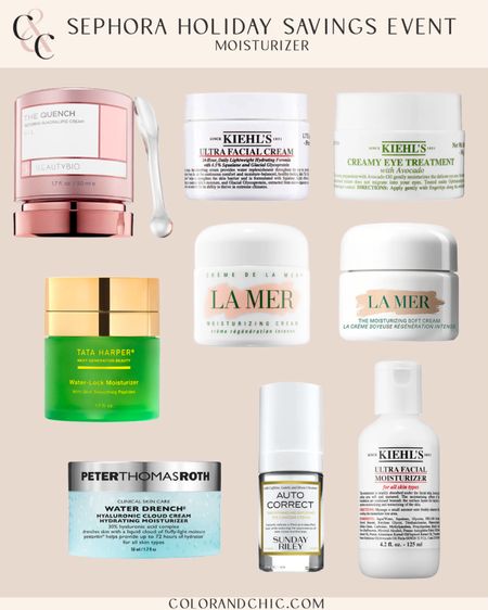 Moisturizers that I love that are part of the Sephora Savings Event! 20% off for Rouge, 15% off for VIB and 10% off for Insiders with code YAYSAVE! Rouge members have access now and VIB and Insiders will have access on the 9th! 

#LTKbeauty #LTKxSephora #LTKsalealert