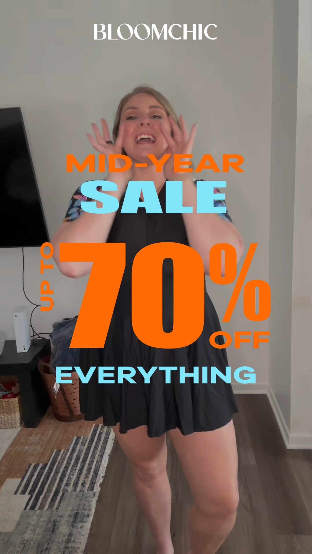 @bloomchic Mid Year Sale, starting NOW! #paidpartnership 

Everything up to 70% off, with quick shipping (delivered in 3-7 days). 

#plussizeswimwear #plussizeswimsuits #swimwear #swimwearfashion #plussizefashion #bloomchic #bloomchicdress

#LTKPlusSize #LTKSaleAlert #LTKSwim