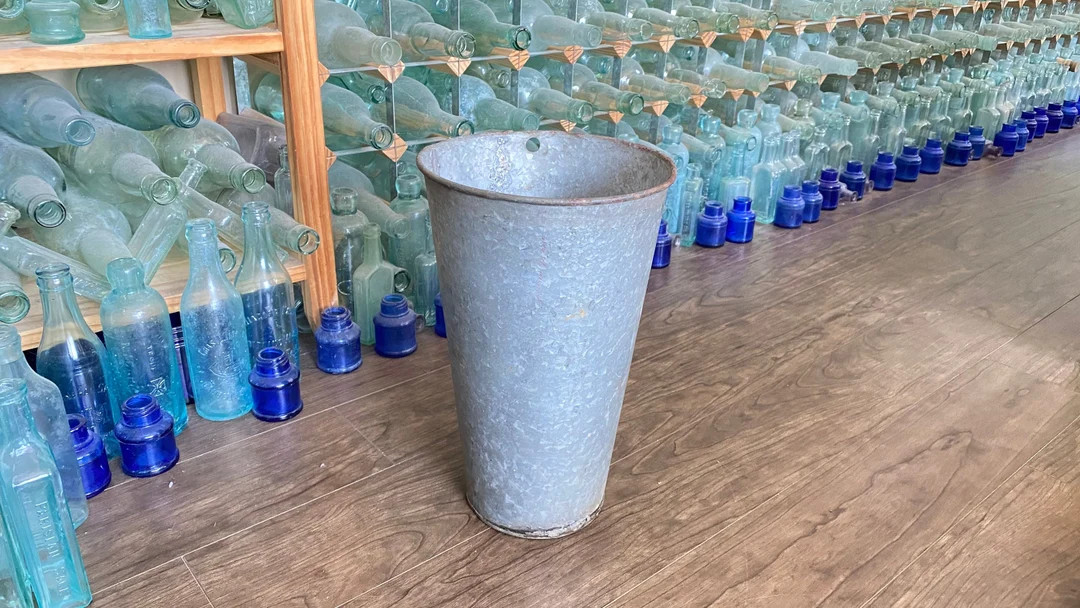 Antique/vintage Maple Syrup Sap Bucket. Galvanized Rustic DIY - Etsy Canada | Etsy (CAD)