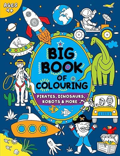 Big Book of Colouring for Boys: Children Ages 4+ (Big Books of Colouring (Ages 4+))      Paperbac... | Amazon (US)