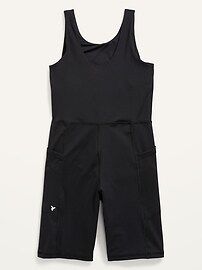PowerSoft Sleeveless Cropped Bodysuit for Girls | Old Navy (US)