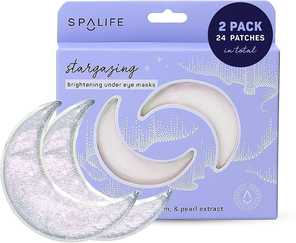 SpaLife Beauty Stargazing Radiating Under Eye Masks – Hydrogel Eye Patches for Dark Circles, Pu... | Amazon (US)