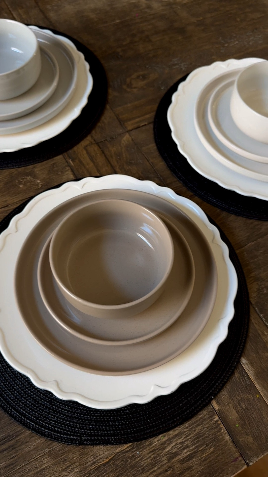 Crying this dinner set is too cute 😍 finally threw out our plastic plates & bowls and replaced them with these beauties 🍽️ I got the multi-color set but the coffee color is my FAVVVV. I have them linked in my LTK🖤 check out my bio! #LTK #dinnerplate #homedecor #momlife 

#LTKHome #LTKFindsUnder100 #LTKSaleAlert