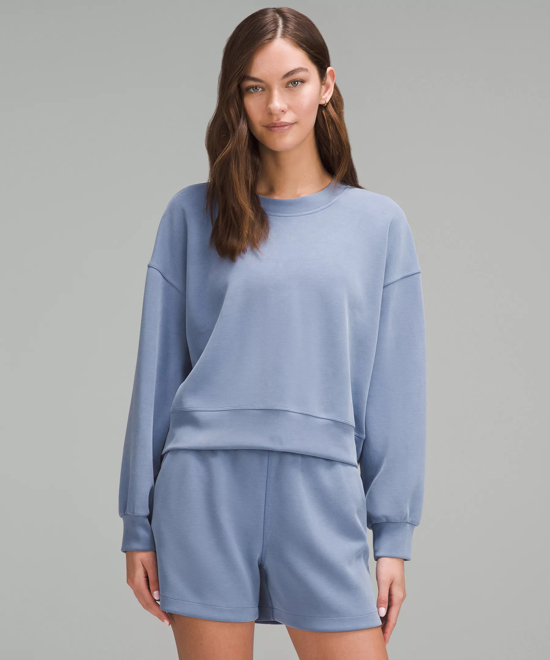 Softstreme Perfectly Oversized Cropped Crew | Lululemon (US)