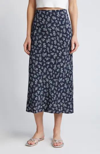 Treasure & Bond Bias Cut Midi Skirt | Nordstrom | Nordstrom