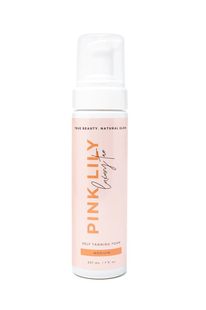 Pink Lily Luxury Tan Self Tanner – Medium FINAL SALE | The Pink Lily Boutique